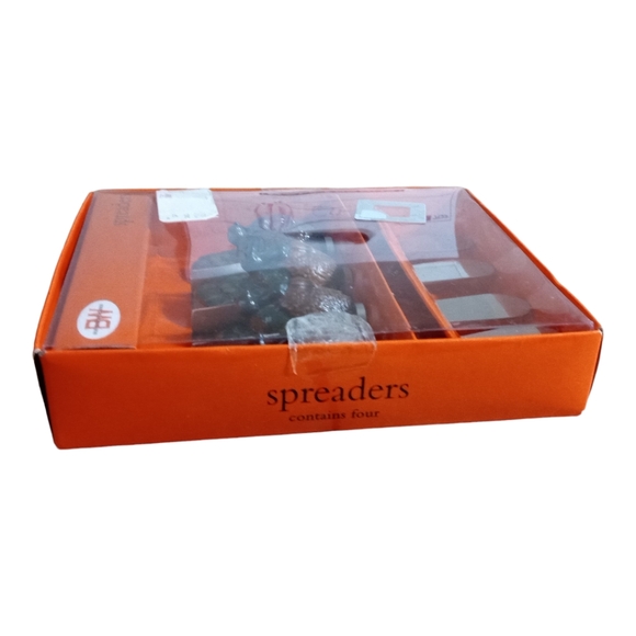 Boston Warehouse Spreaders Turkey Pack of 4 Thanksgiving Autumn Cheese - Picture 8 of 8